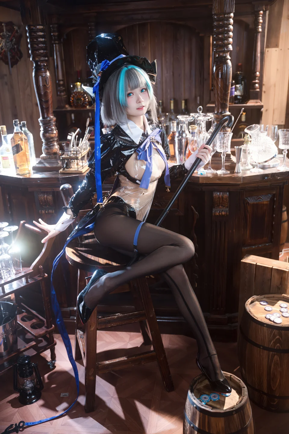 九柒喵_No_038_碧蓝航线·柴郡兔女郎_58P_1_43GB tg@simisebaisi 【丝足阁】014.webp